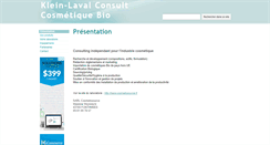 Desktop Screenshot of klein-laval.com
